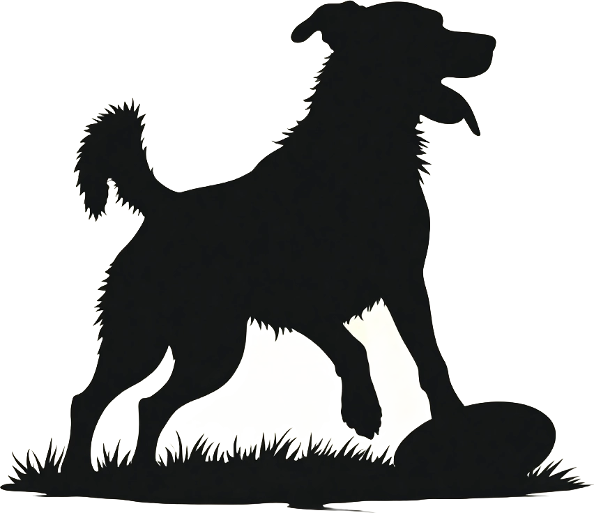 Silhouette of a Dog